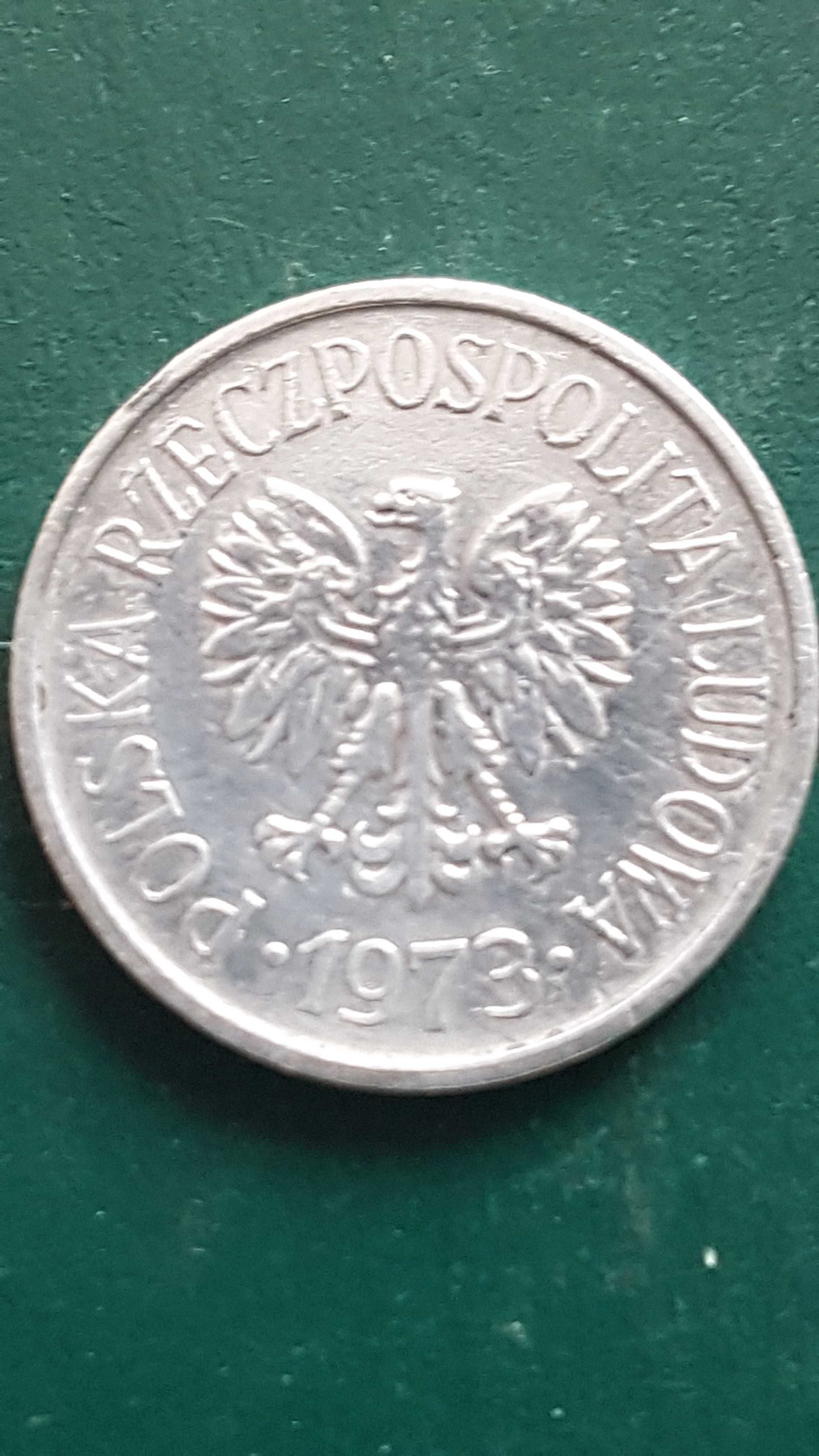 20 groszy 1973 bez znaku mennicy