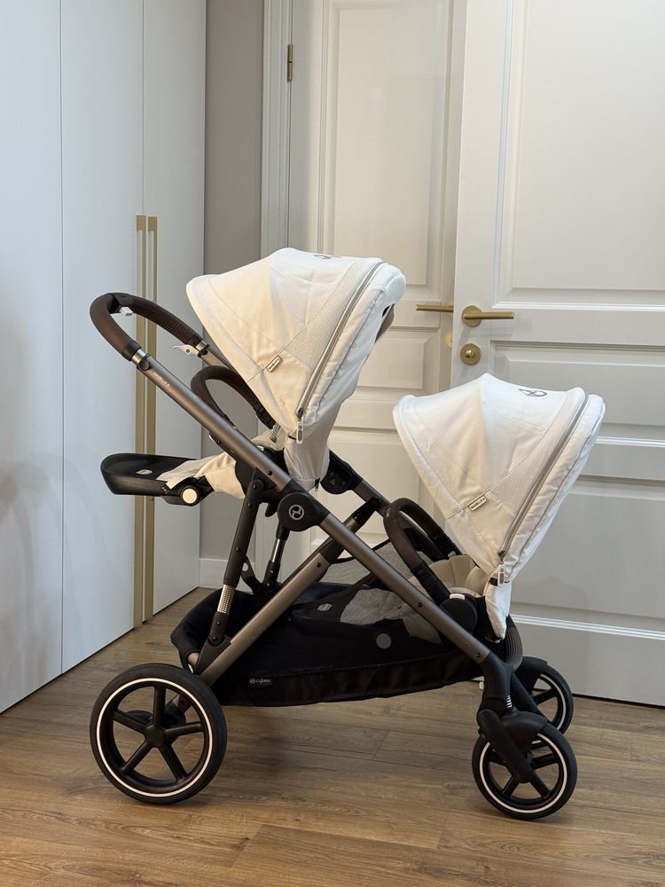 Візочок Коляска Cybex Gazelle S Сайбекс для двійні погодок двойни