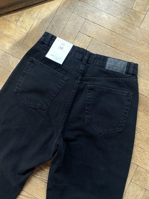 Bershka Mom jeans nowe z metką czarne 38
