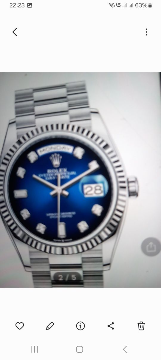 Relógio Rolex Novo