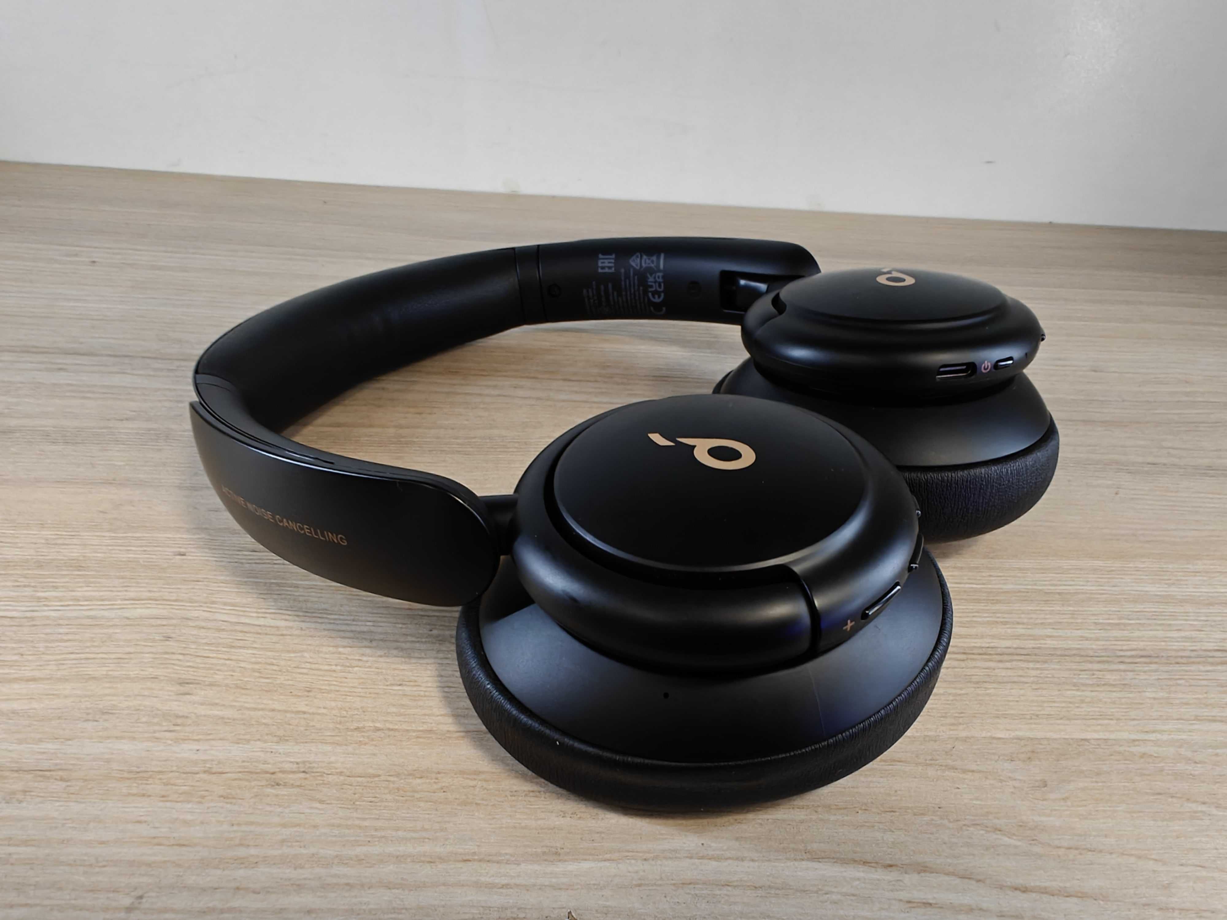 Słuchawki nauszne bezprzewodowe Anker Soundcore Q30 czarne ANC