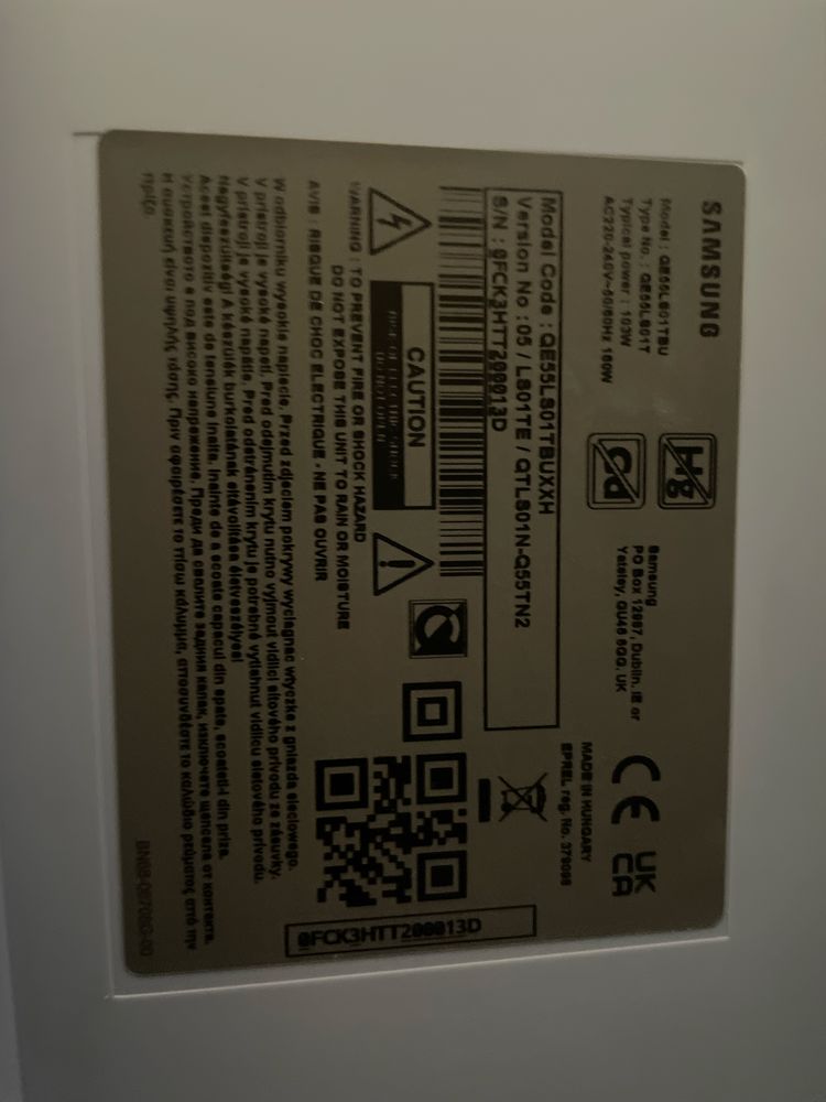 Telewizor QLED 4K SAMSUNG The Serif QE55LS01TBU