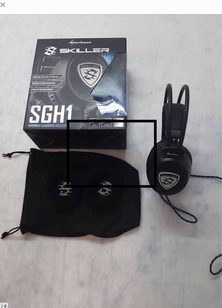 Słuchawki gamingowe powystawowe skiller sgh1