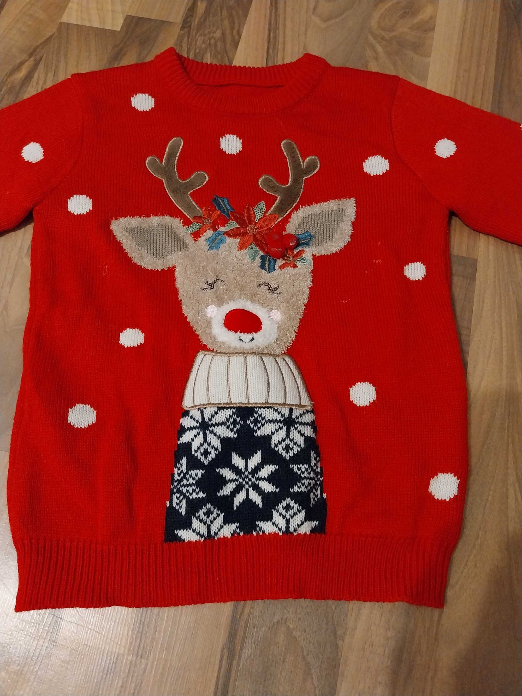 Sweter Świąteczny z Reniferen