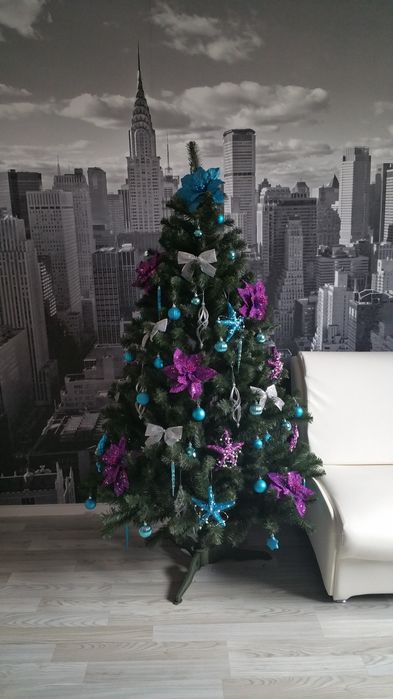 Ялинка штучна ПВХ висока 180 см