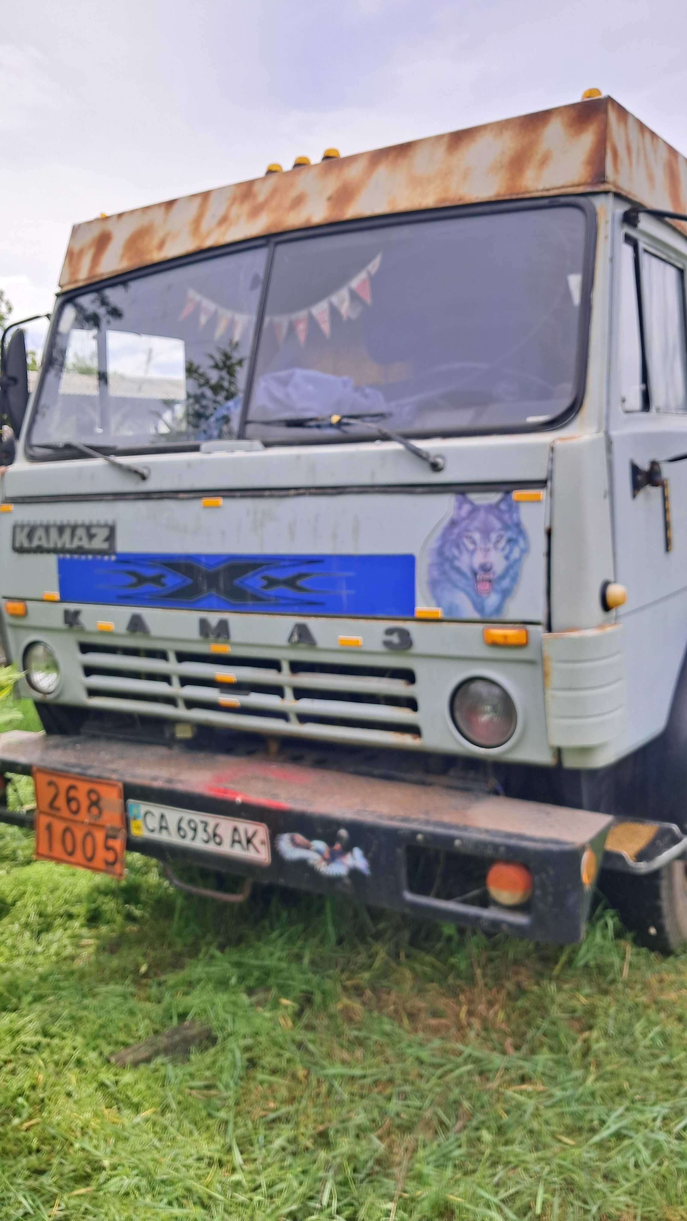 Камаз 5320 з причіпом