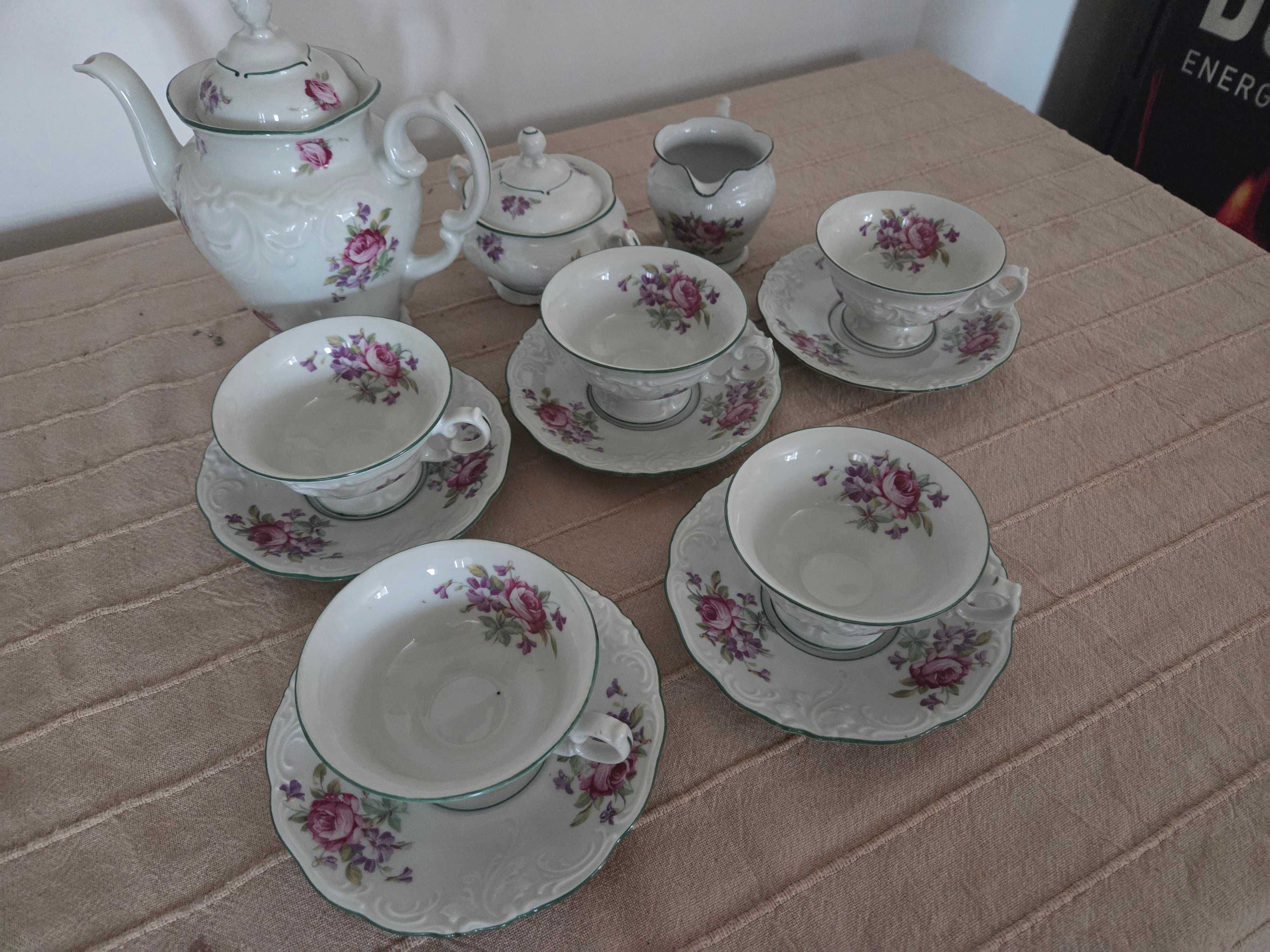 Zestaw kawowy porcelanowy firmy "KPM"