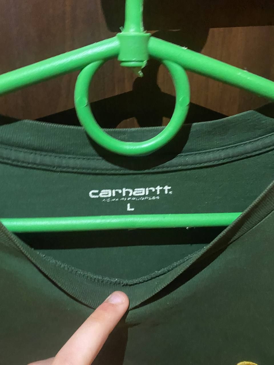 carhartt лонг слив