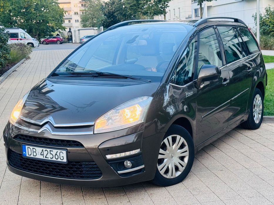 Citroën C4 Grand Picasso 1,6 HDI 112KM Exclusive Climatronic Tempomat Nawigacja 7 Miejsc