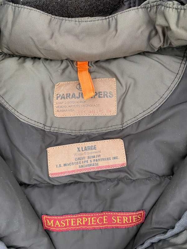 Kurtka damska Parka Parajumpers long down khaki zima woman Jacket