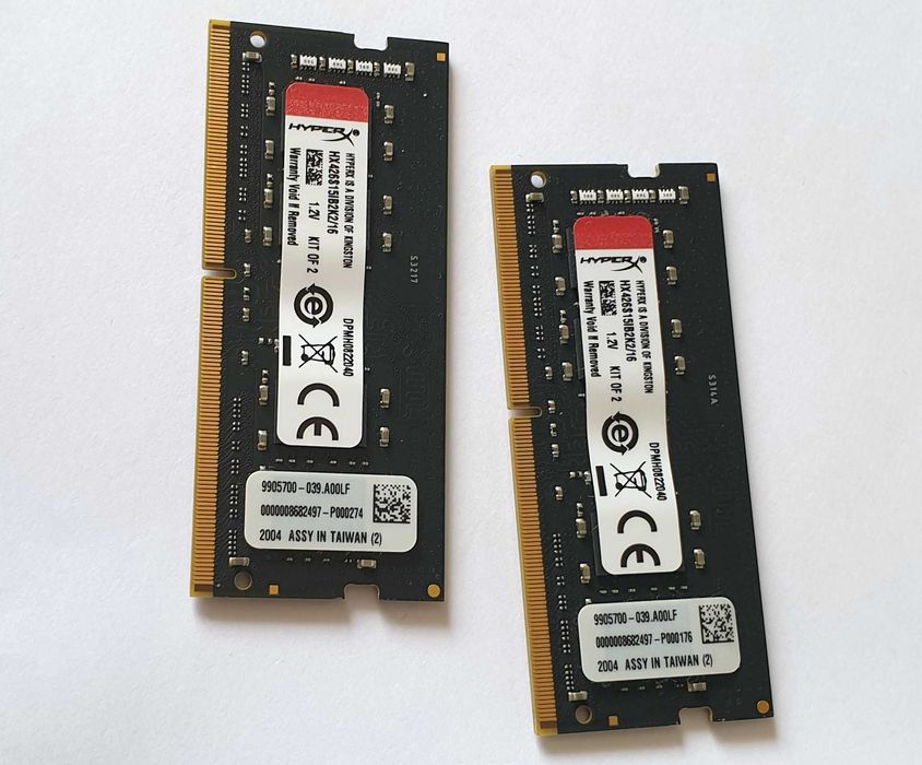 16GB ram DDR4 do laptopa pc aio kość pamięć 8 x2 pc4 HyperX kingston