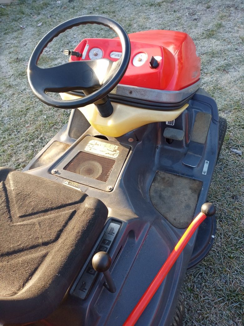 Traktorek kosiarka 20hp 2 cyl pompa oleju duży kosz automat