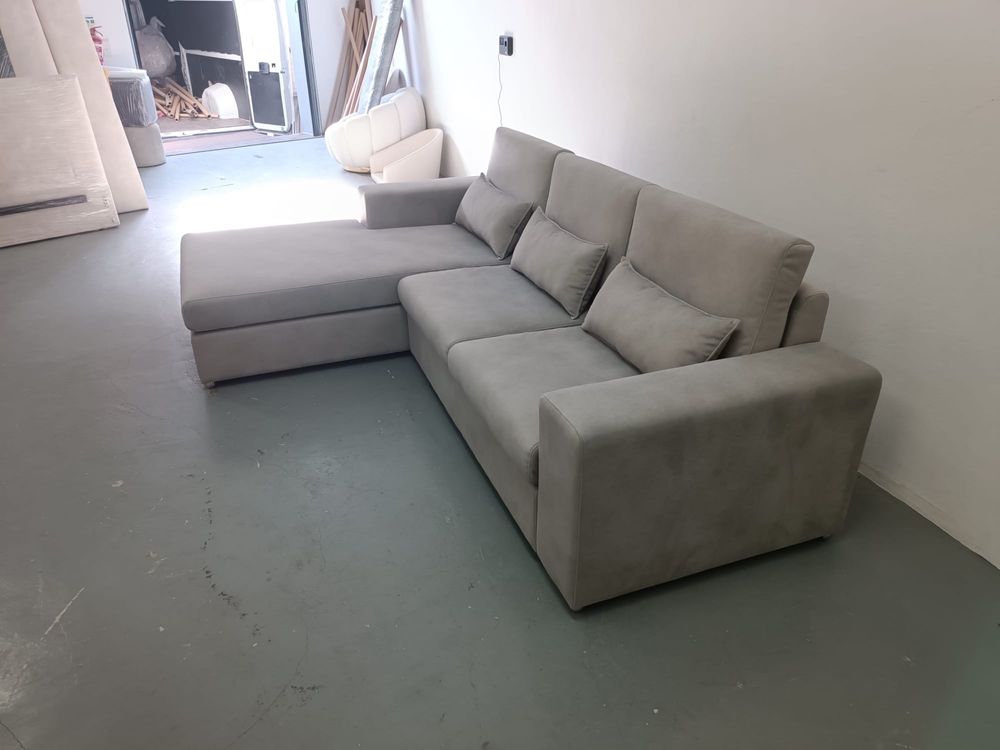Sofa 3 lugares com chaise