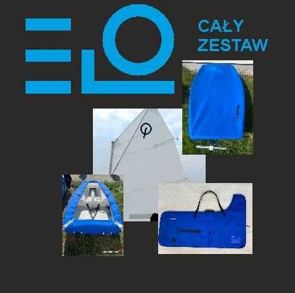 Cały zestaw do łódki Optimist - Pokrowce i Żagiel
