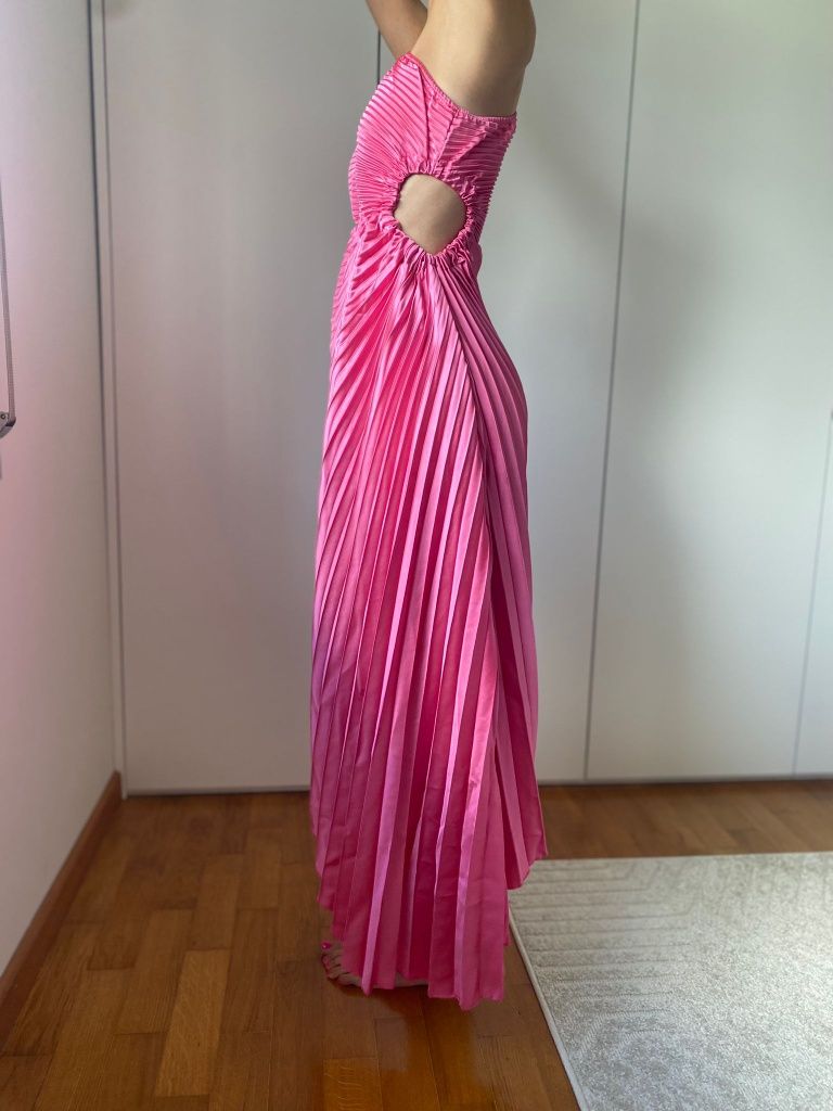 Vestido Rosa Cerimónia