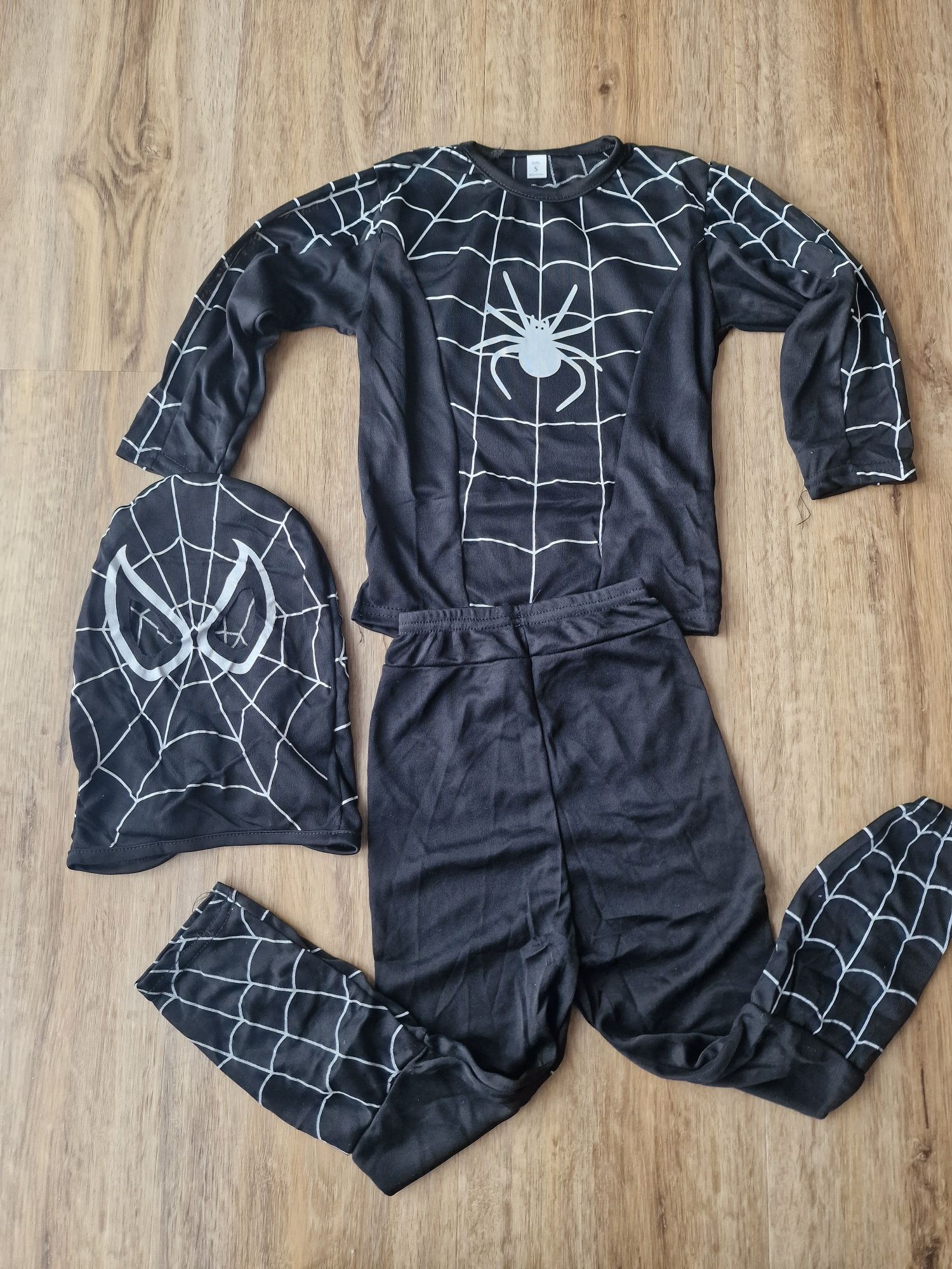 Stroj przebranie na bal Strój czarny spiderman