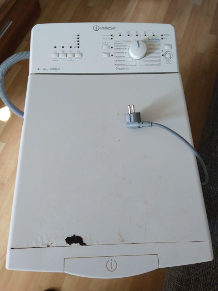 Pralka Indesit, A++, 6 kg prawie zadarmo