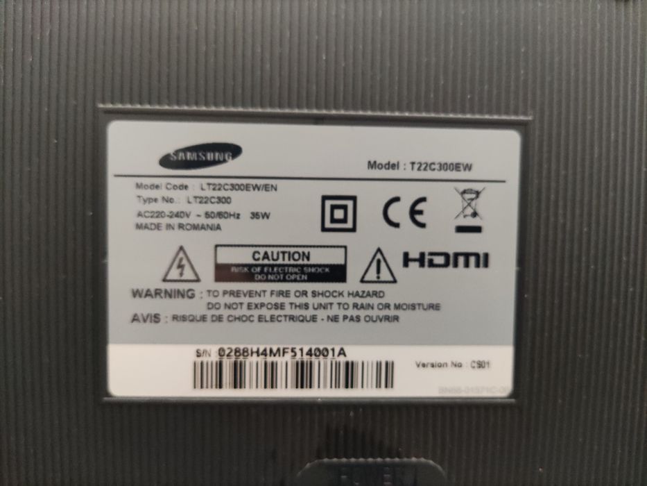 TV + Monitor Samsung T22C300