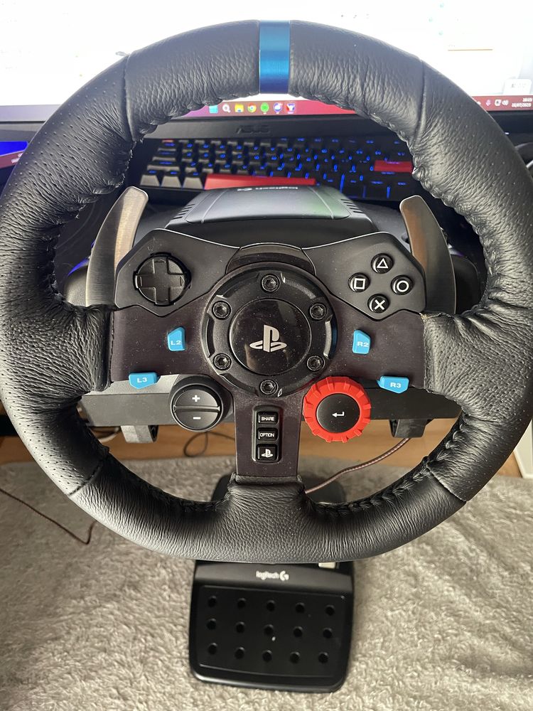 Volante e pedais logitech G29
