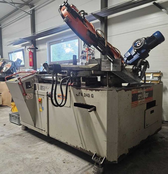 Piła taśmowa Klaeger Muller HBA 240 - automat