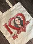Torba tote bag lana del rey serce heart