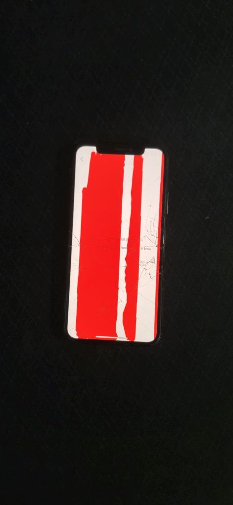 Iphone x побитый