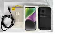 Iphone 14 128 GB sprawny , pokrowiec , pudełko , kable