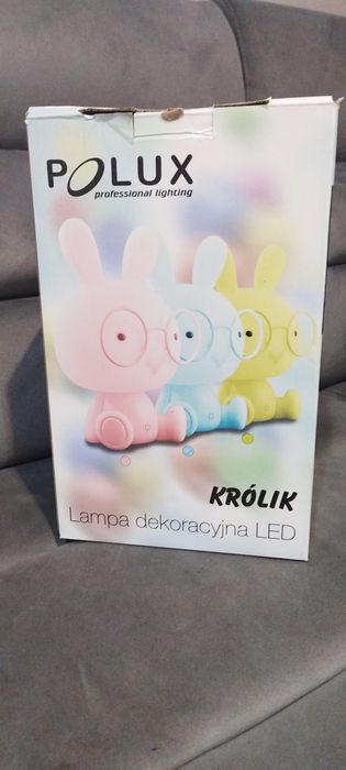 lampka led królik na prąd dekoracja prezent gwiazdka