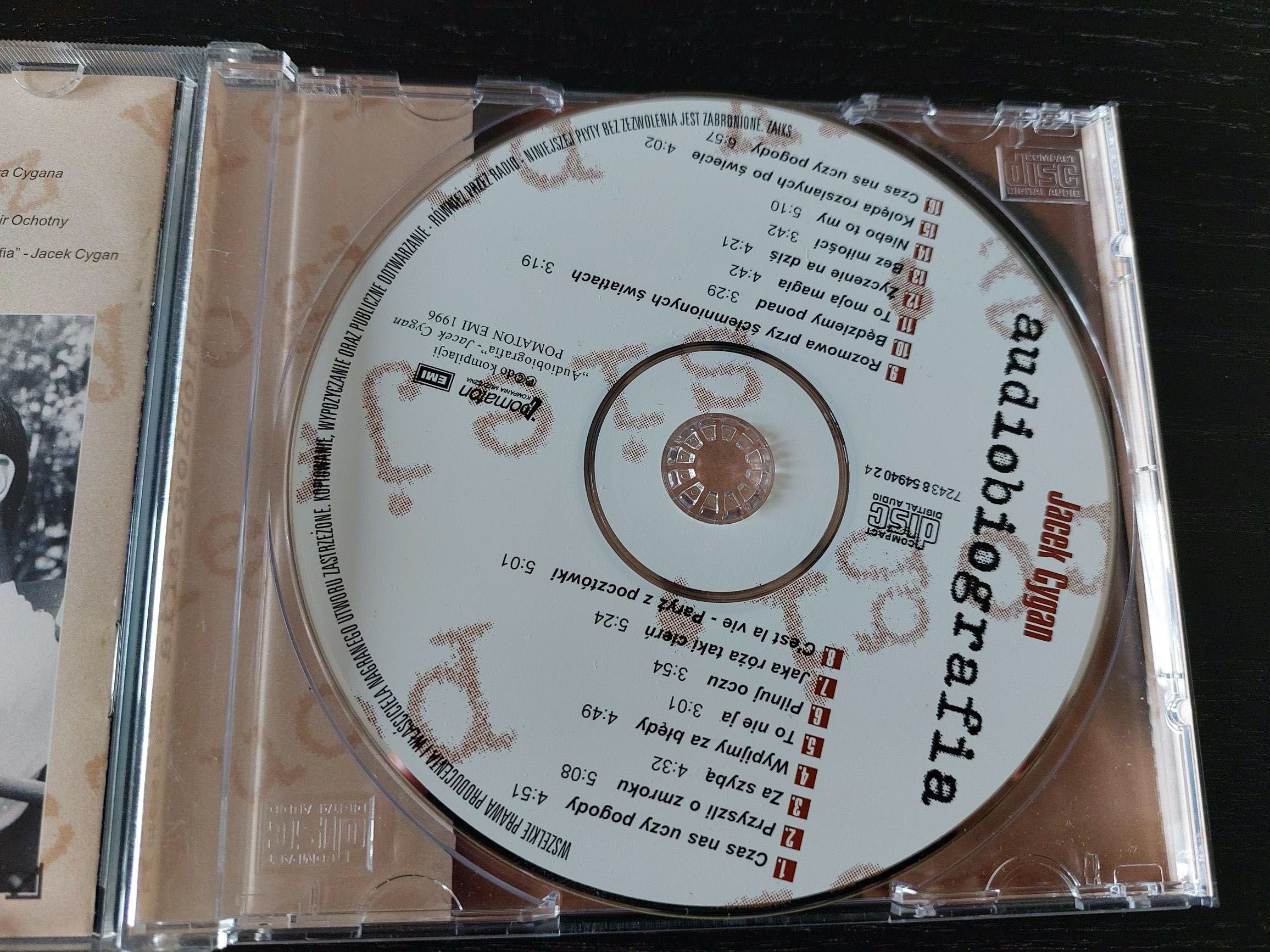 Jacek Cygan audiobiografia płyta CD