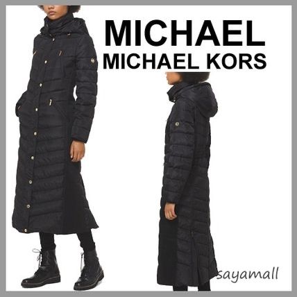 Довга красива куртка пальто стьобане Michael Kors оригінал,