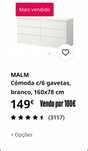 Comeda gavetão 6 gavetas