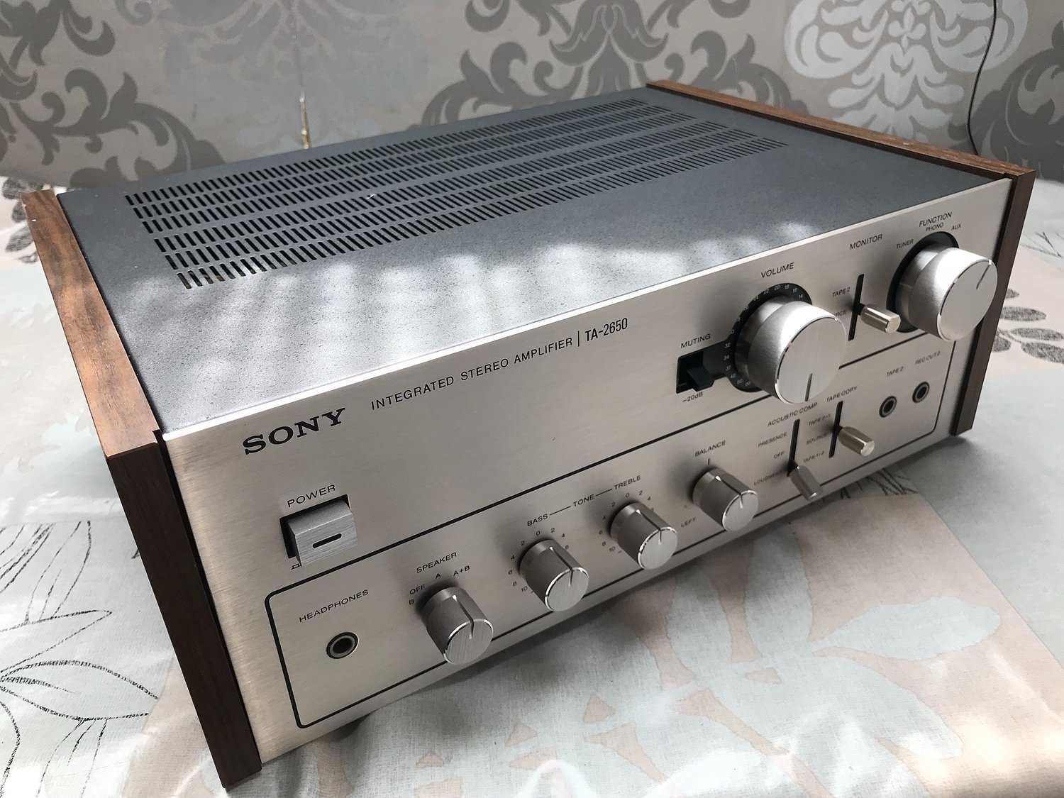 Wzmacniacz Sony Ta2650 Vintage
