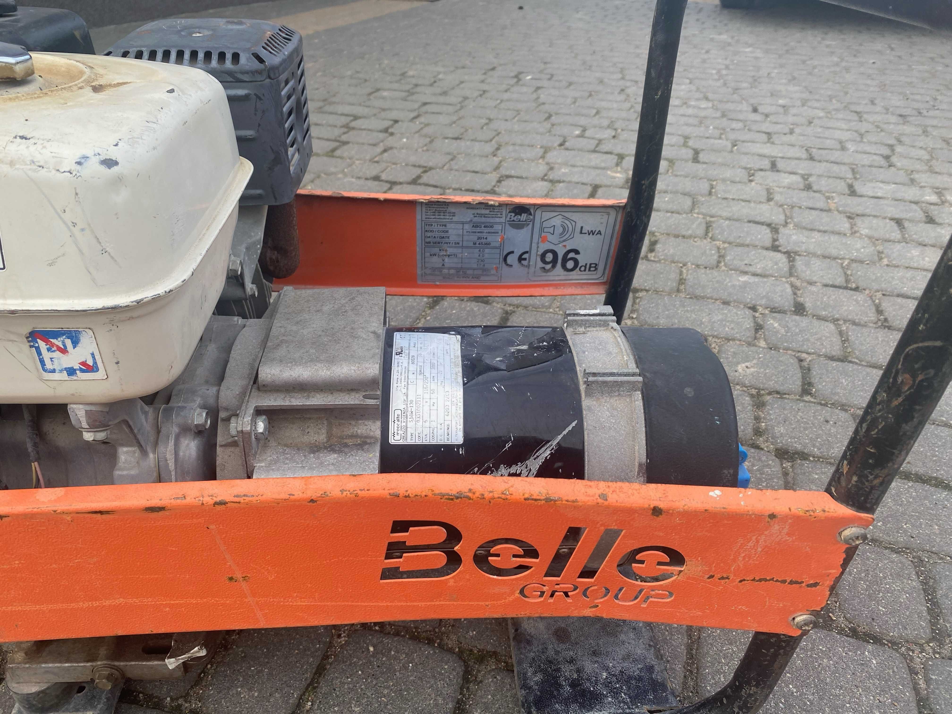 Agregat prądotwórczy Belle ABG4600 4kW (ALTRAD SDMO)