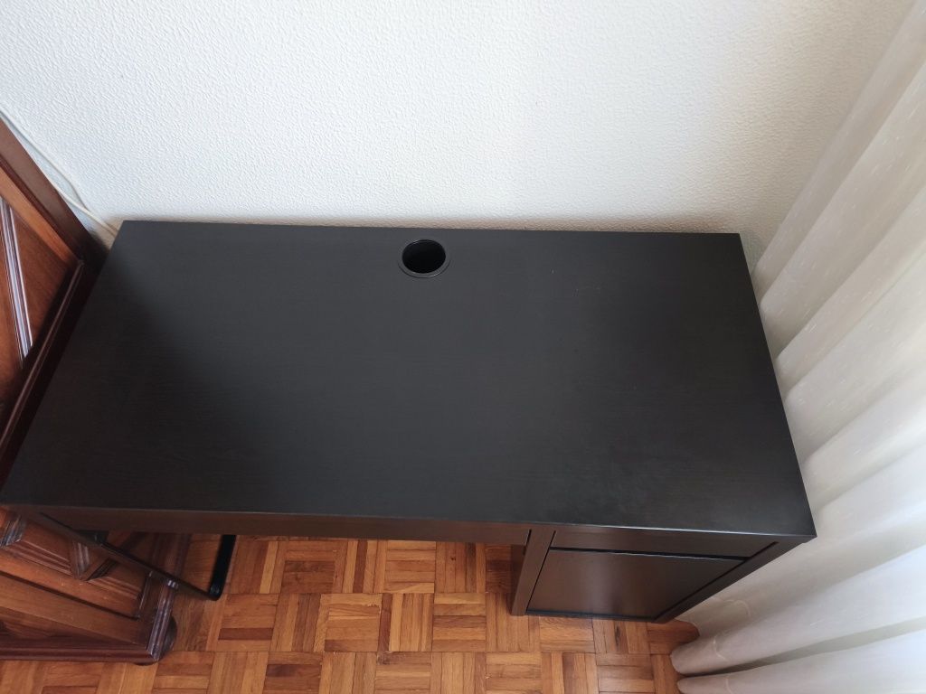 Secretária MICKE IKEA Preta Excelente Estado