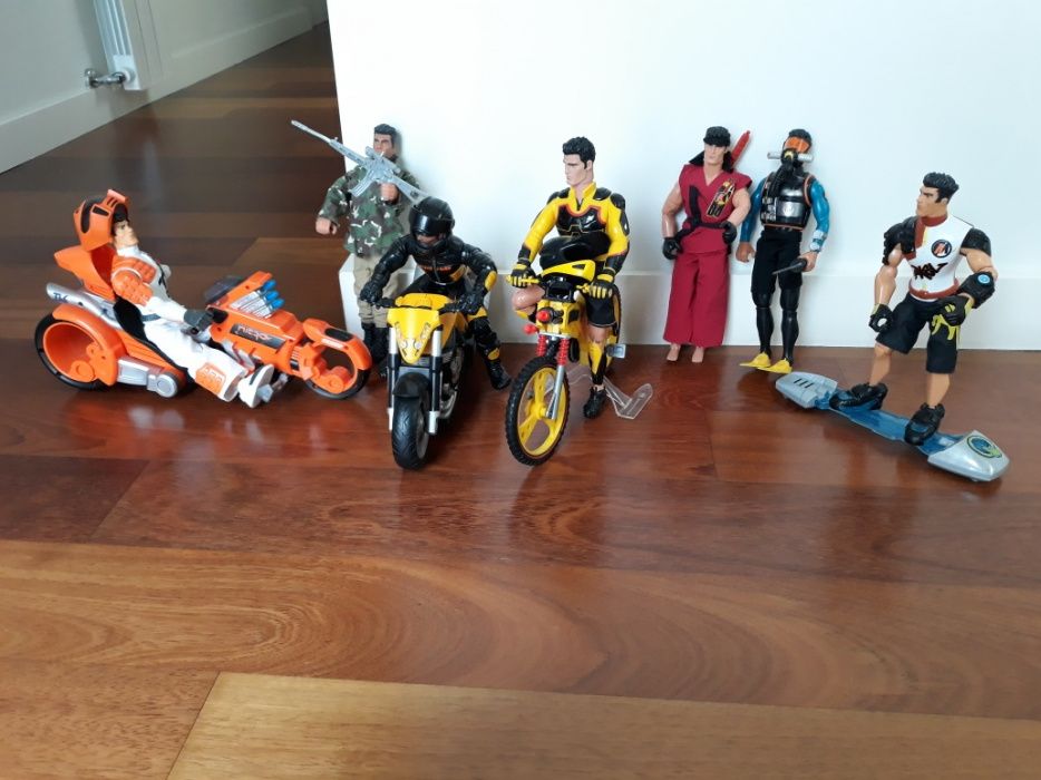 Action Men como novos