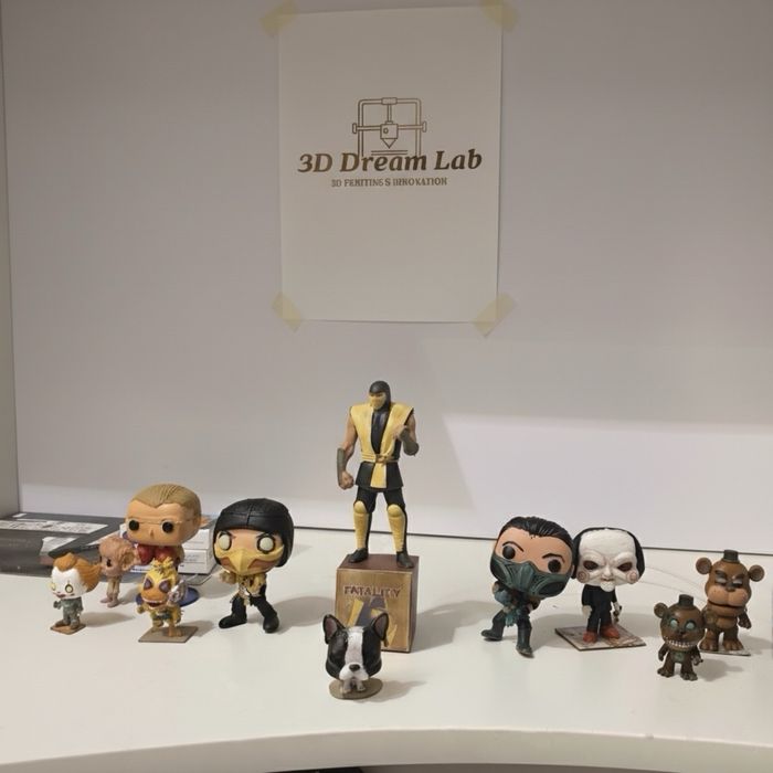 Фанко ПОП, та інше по фото на 3д принтері