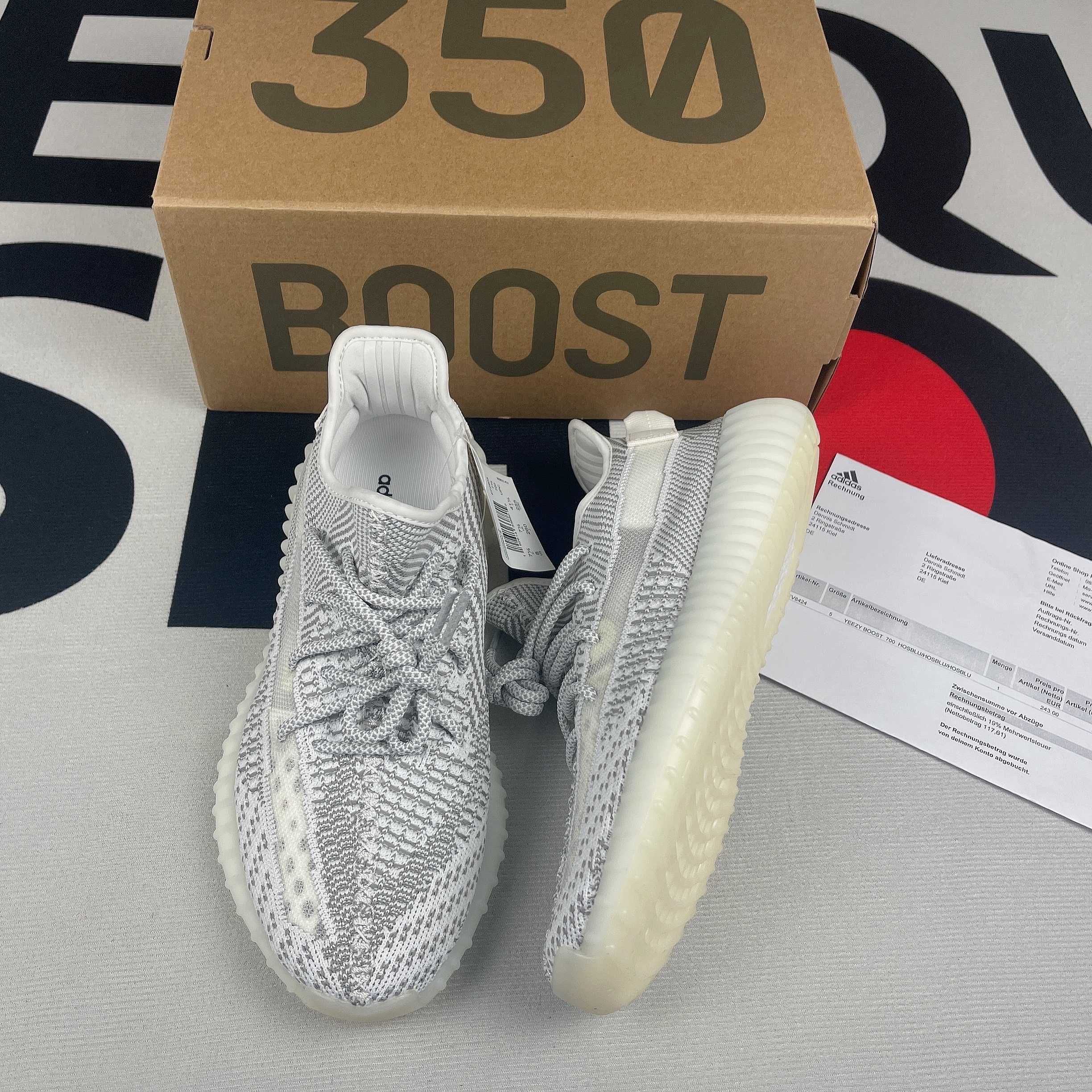 Buty Adidas & Yeezy 350 V2 Static Reflective (36-48)