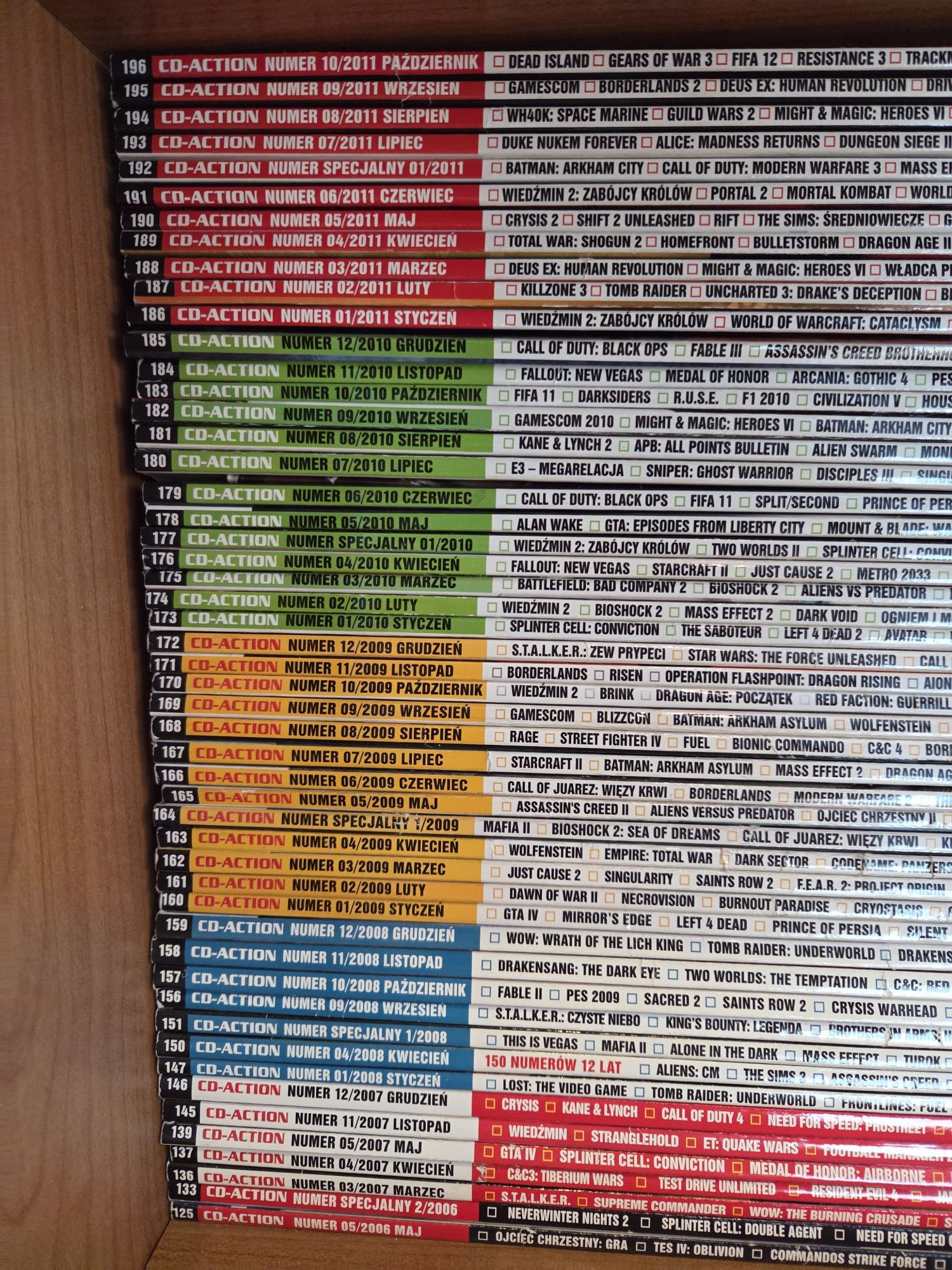 CD Action [2006 - 2015] z płytami
