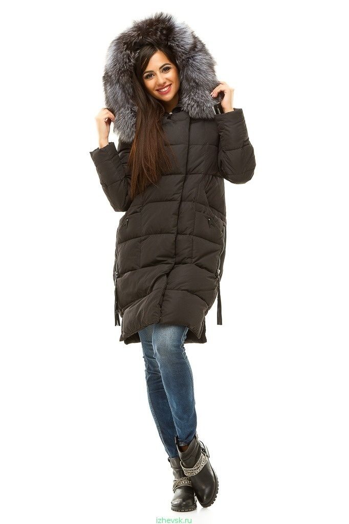 Куртка с чернобуркой зима