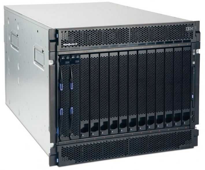 Шасі IBM eServer BladeCenter + Серверні леза IBM BladeServer