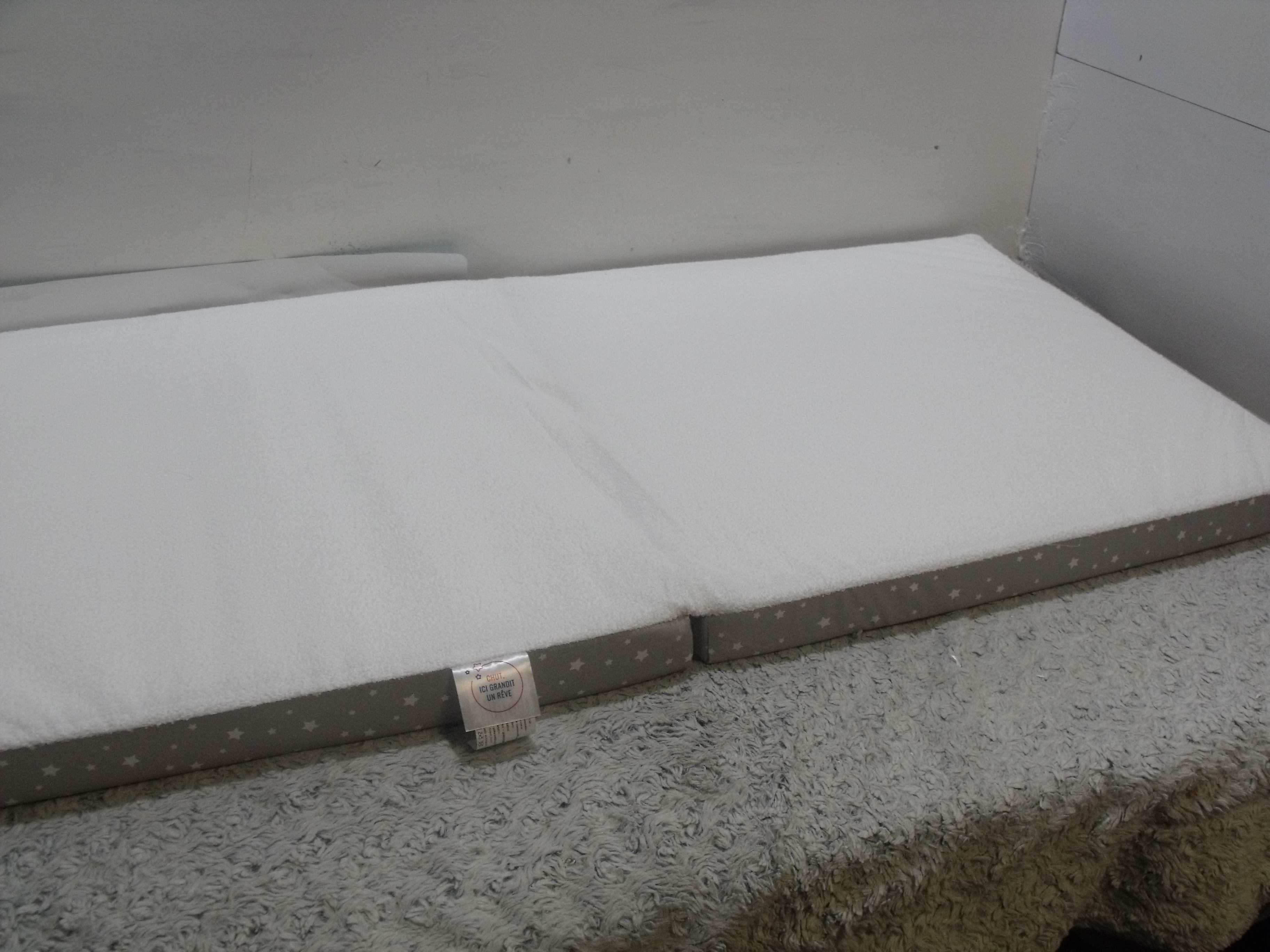 Materac składany do łóżeczka dziecięcego 120x60x5 cm P'tit