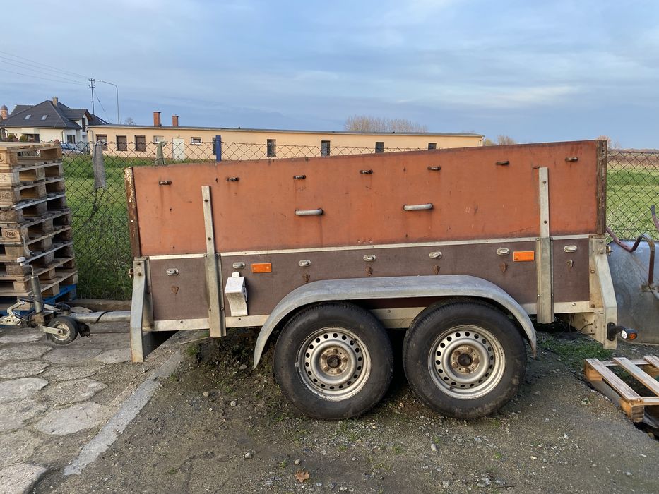 Przyczepka samochodowa DMC 1300 Dwuosiowa