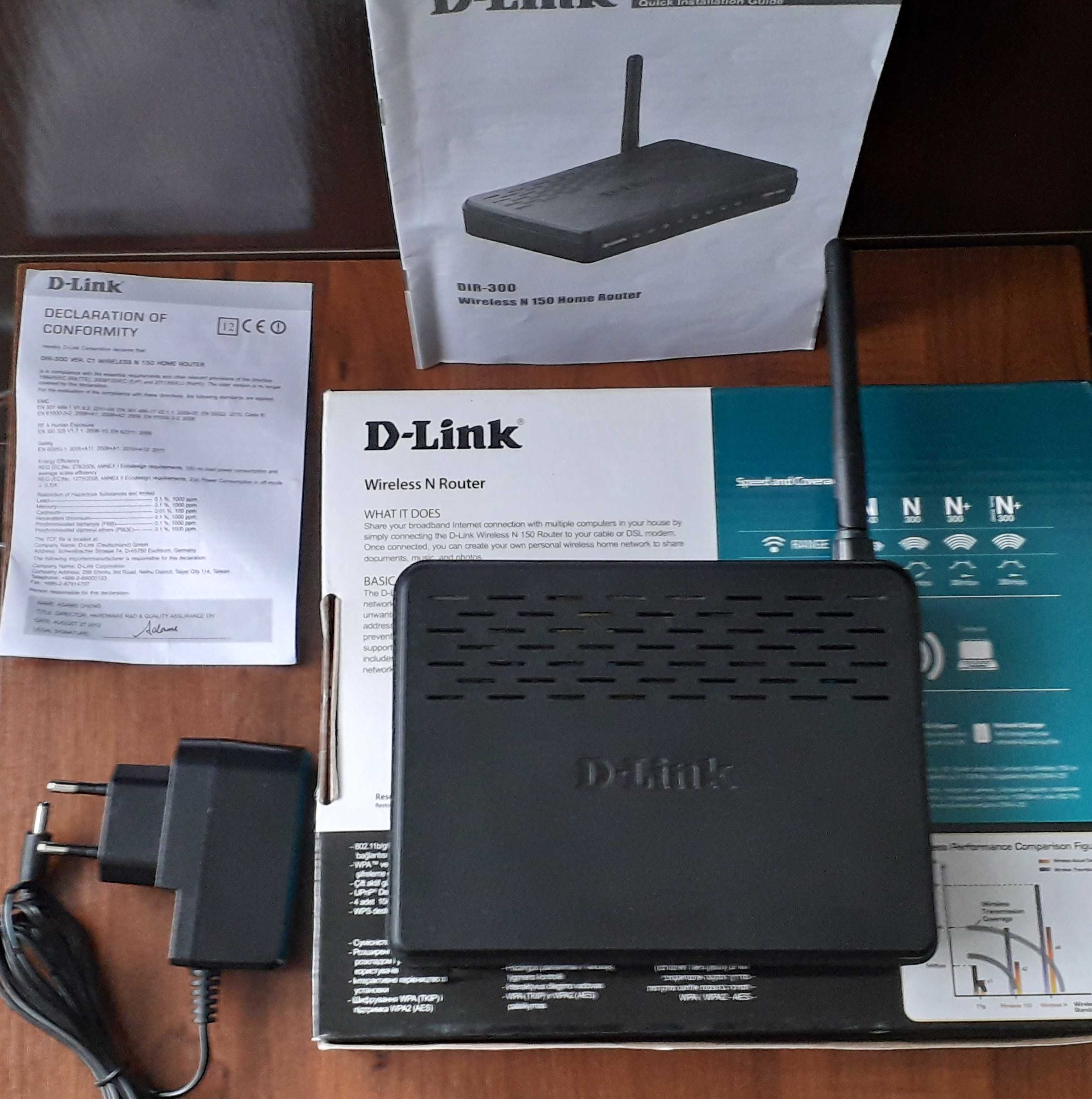 Wi-Fi роутер D-Link DIR-300. Спутниковый ресивер Ipsat 4060 CX.