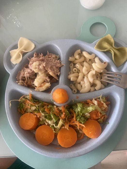 Mickey Mouse Minnie Conjunto refeição infantil prato e talheres