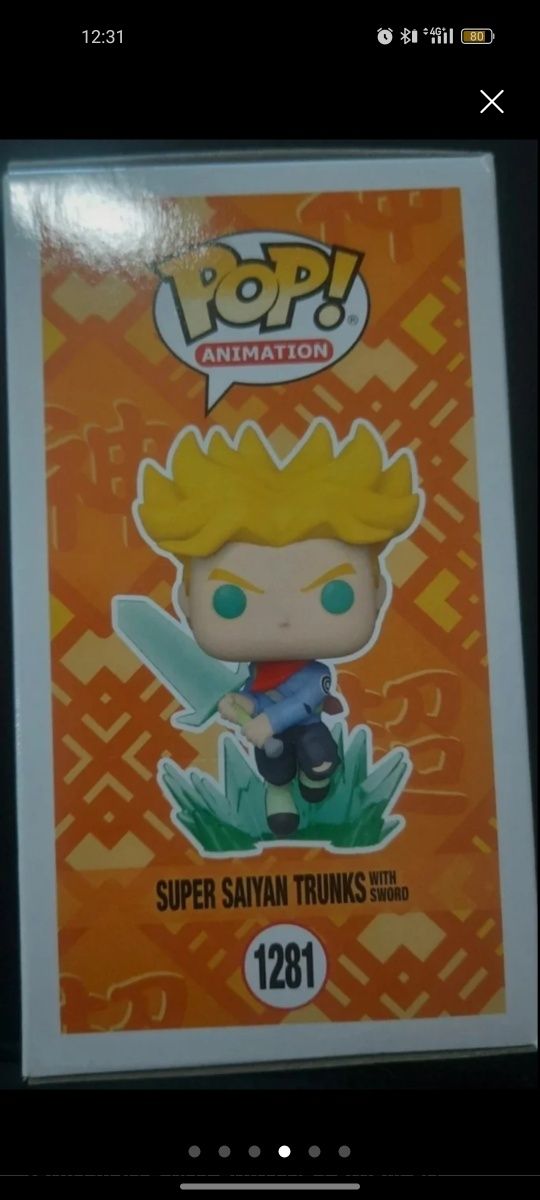 Funko Pop Super Sayan Trunks