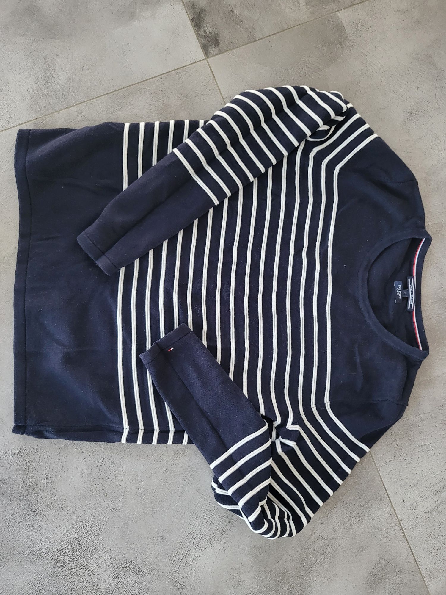 Tommy Hilfiger sweter damski rozmiar M w paski