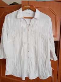 Біла блузка 54р - 56р.