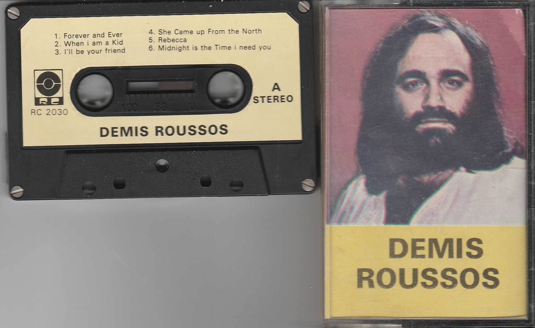 DEMIS ROUSSOS - kaseta audio