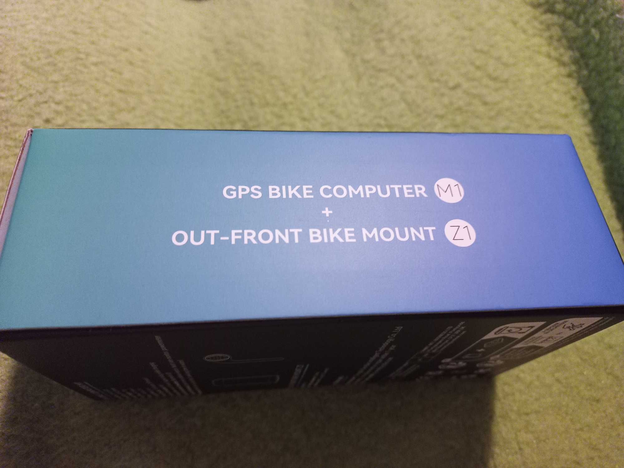 Продам велокомпьютер CYCPLUS M 1, с GPS и BLUETOOTH + защитное стекло