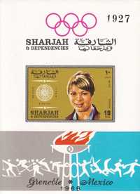 Sharjah 1969 cięty cena 6,90 zł kat.8€